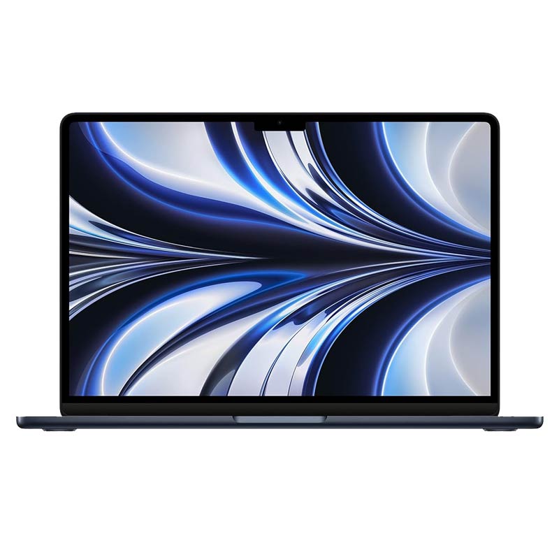 Picture of Apple MacBook Air - M2 chip 13.6" (34.46 cm) Laptop (8GB/ 256GB SSD/ Liquid Retina Display/ Backlit Keyboard/ 1080p FaceTime HD Camera/ 1Year Warranty/ Midnight/ 1.24 Kg) 